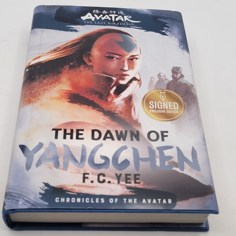 F.C. Yee The Dawn of Yangchen Hardcover Signed Exclusive Edition Avatar Good